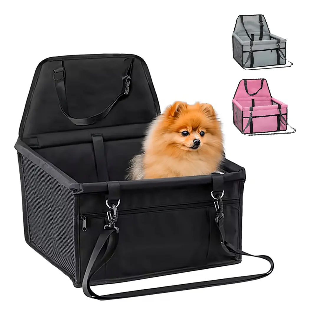 Cadeirinha assento de transporte pet para carro