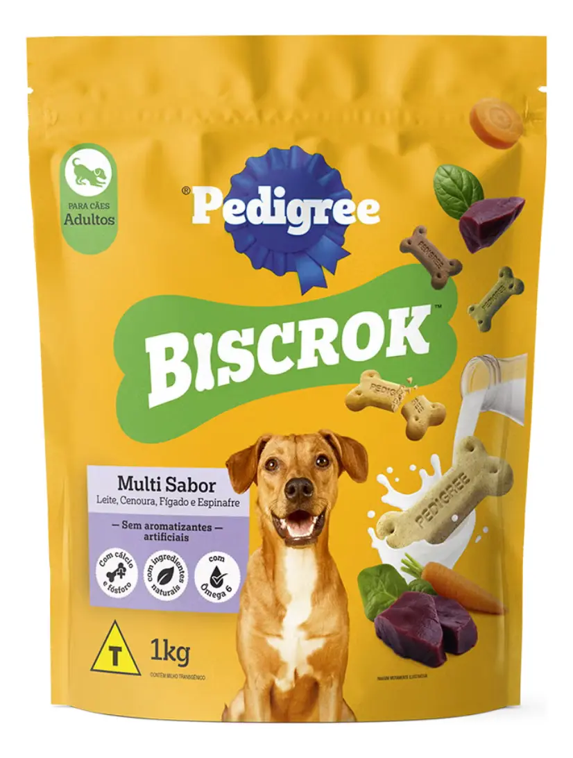 Pedigree Biscrok petisco multi-sabor para cachorro 1 kg